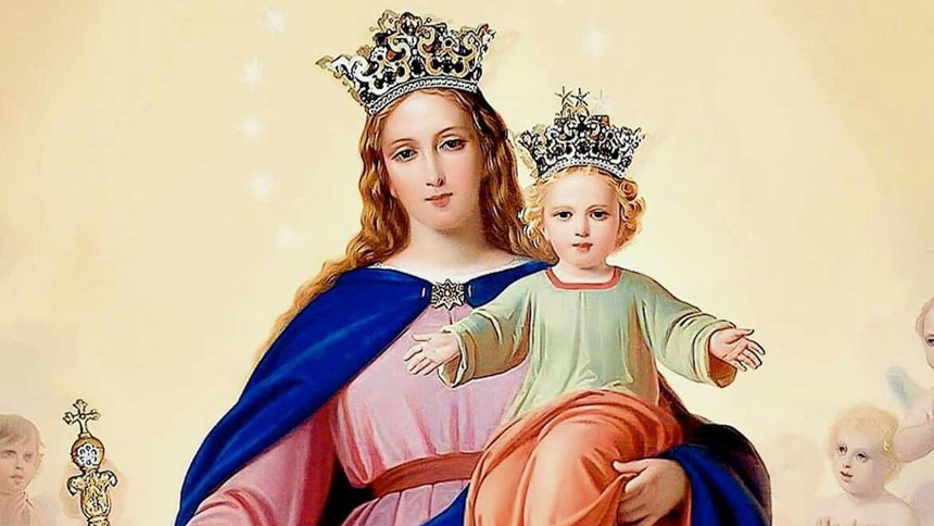 May 24, 2021, Solemnity of Mary Help of Christians, Holy Rosary (Joyful Mysteries)