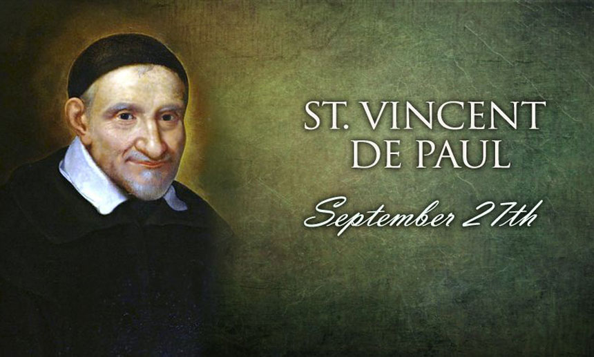September 27, 2021, Memorial of St. Vincent de Paul, Holy Rosary (Joyful Mysteries)