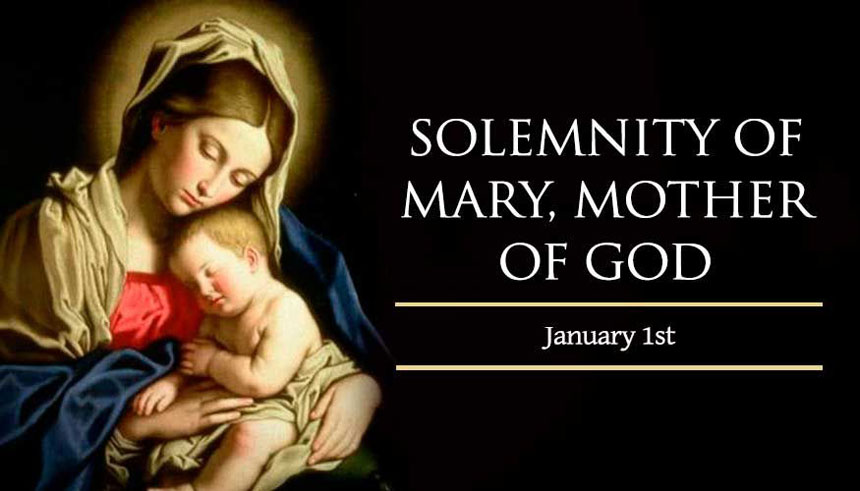 January 1, 2022, Solemnity of Mary, Mother of God, Holy Rosary (Joyful Mysteries)