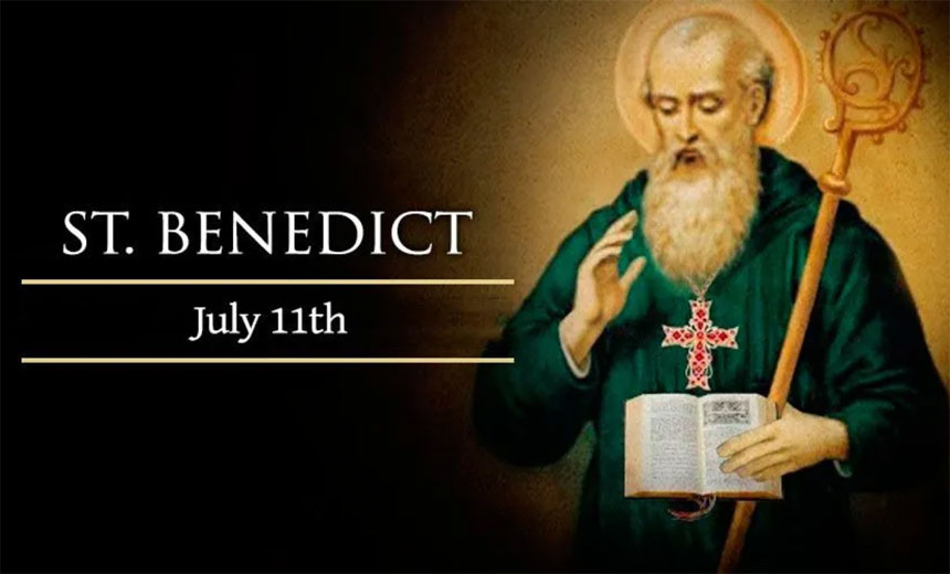 July 11, 2022, Memorial of St. Benedict, Holy Rosary (Joyful Mysteries)