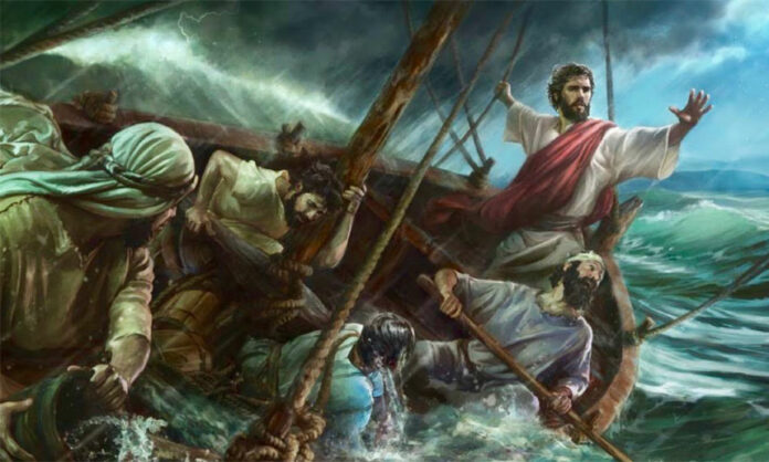 jesuscalmingthestorm