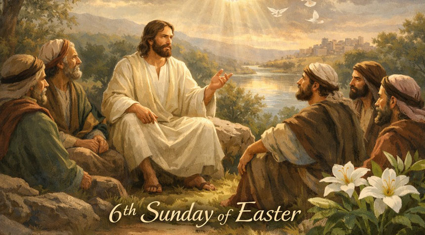 May 10, 2026, Sixth Sunday of Easter, Holy Rosary (Glorious Mysteries)