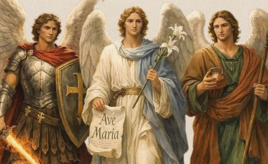 September 29, 2026, Feast of Sts. Michael, Gabriel and Raphael, Archangels, Holy Rosary (Sorrowful Mysteries)
