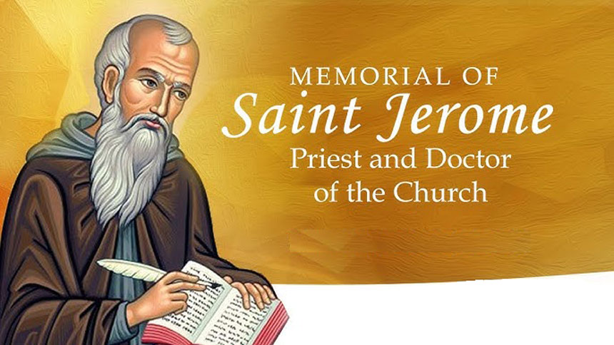 September 30, 2026, Feast of St. Jerome, Priest and Doctor of the Church, Holy Rosary (Glorious Mysteries)