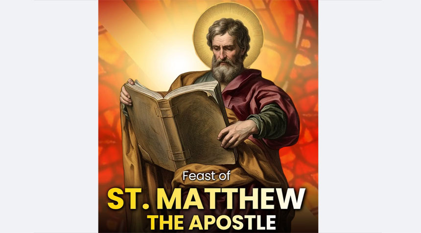 September 21, 2026, Feast of St. Matthew, Apostle and Evangelist, Holy Rosary (Joyful Mysteries)