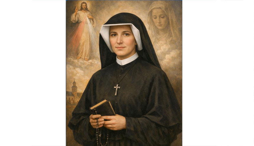 October 5, 2026, Memorial of St. Faustina Kowalska, Virgin, Holy Rosary (Joyful Mysteries)